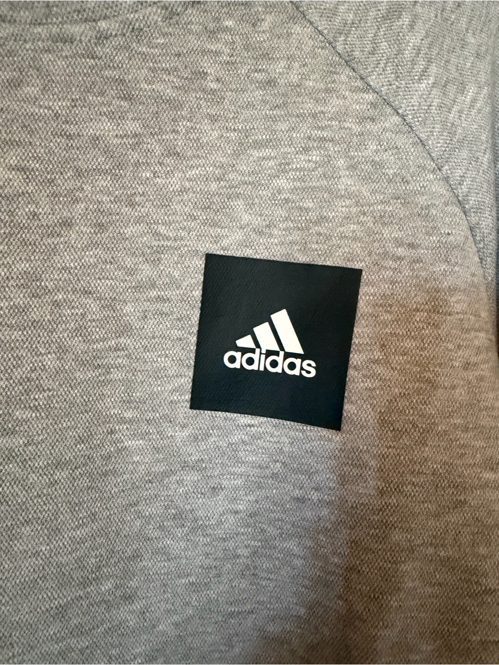 Adidas Sport ID Grey Crewneck Sweatshirt Men’s Medium - Picture 3 of 3